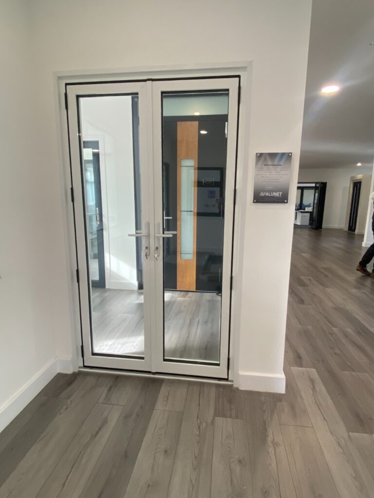 Aluminium French doors by Zeenee Aluminium