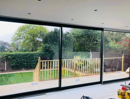 Aluminium windows installed by Zeenee Aluminium